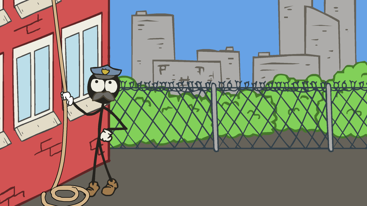 Cuplikan Layar Game Stickman school escape