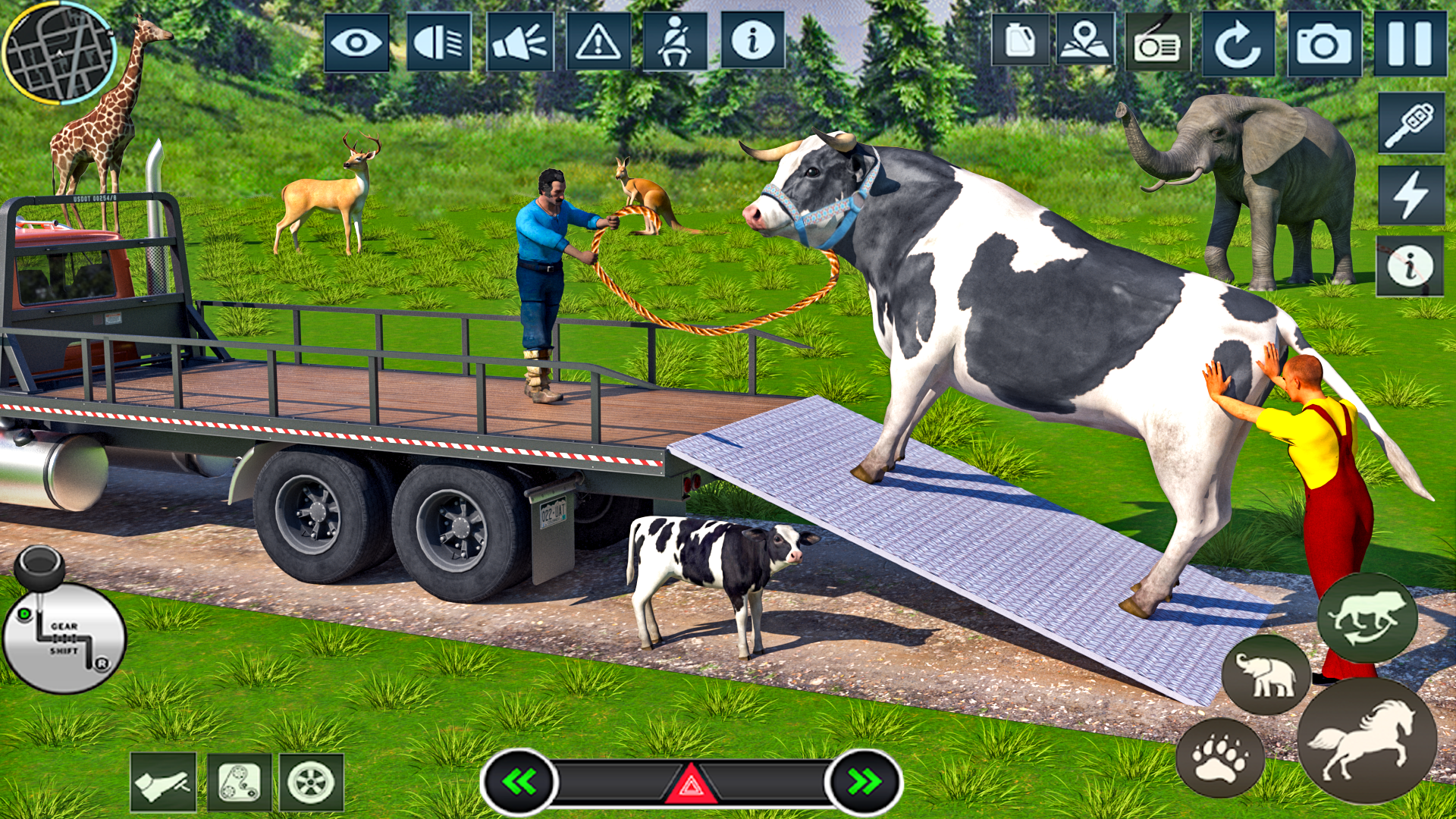 Скриншот игры Cargo Animal 3d Game