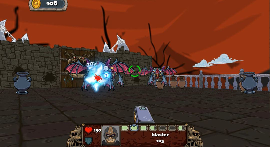Demon Blast - 2.5d game offlin ภาพหน้าจอเกม