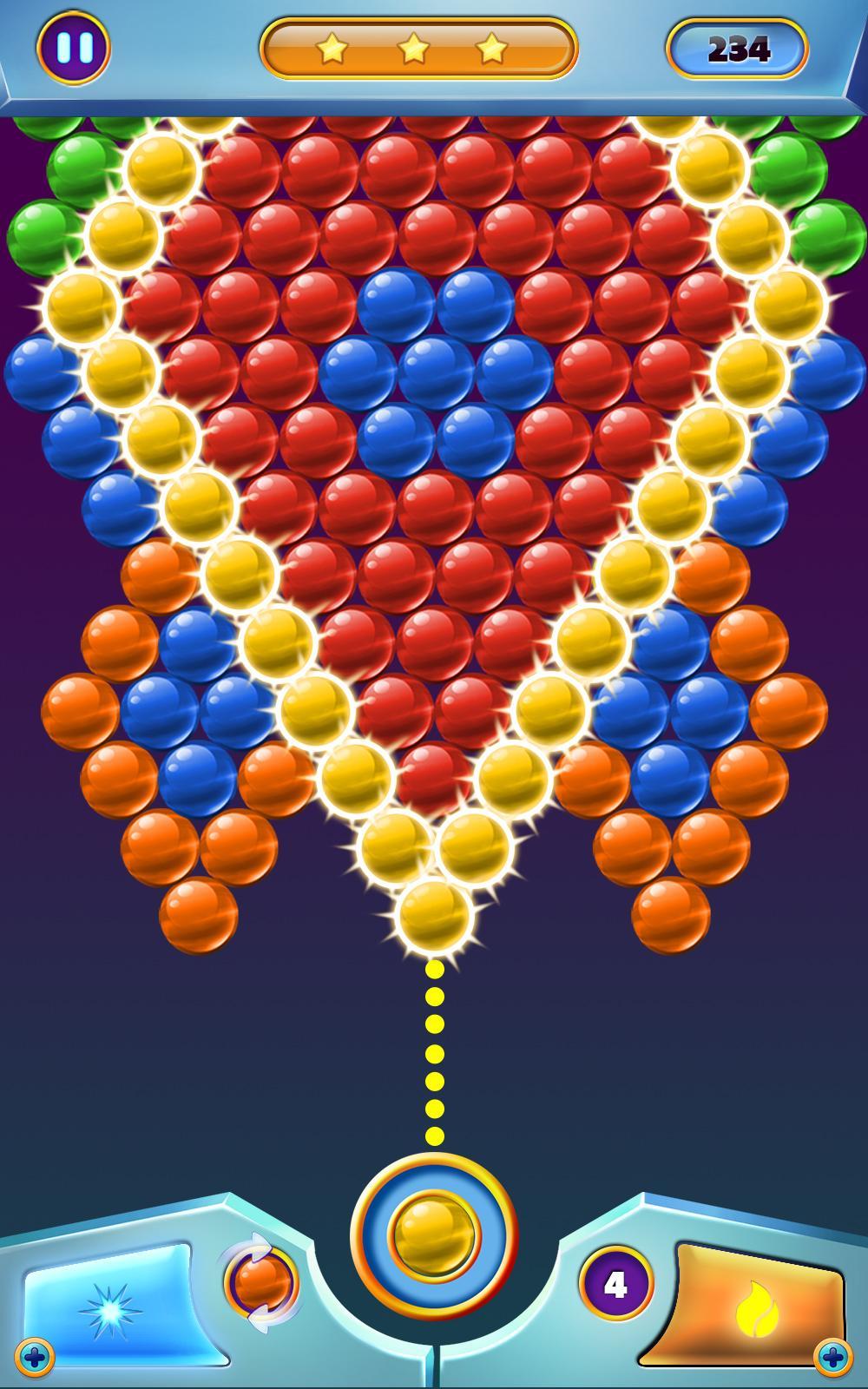 Скриншот игры Bubble Shooting Pro