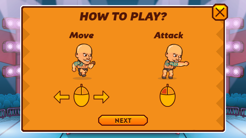 Pro Wrestling Action Game Screenshot