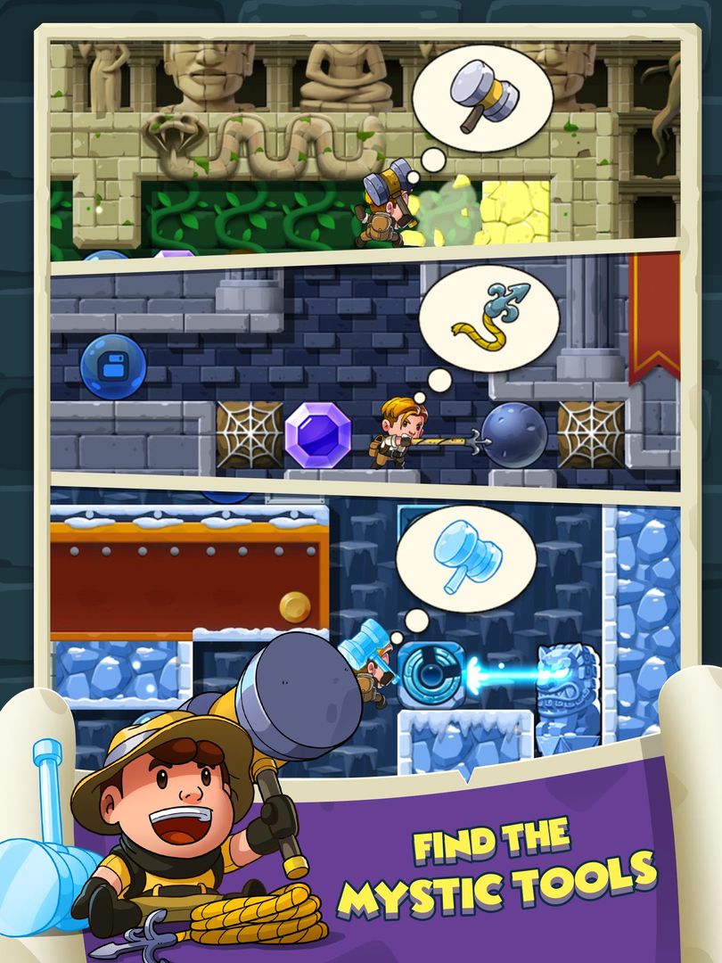 Diamond Quest: Don't Rush! screenshot game