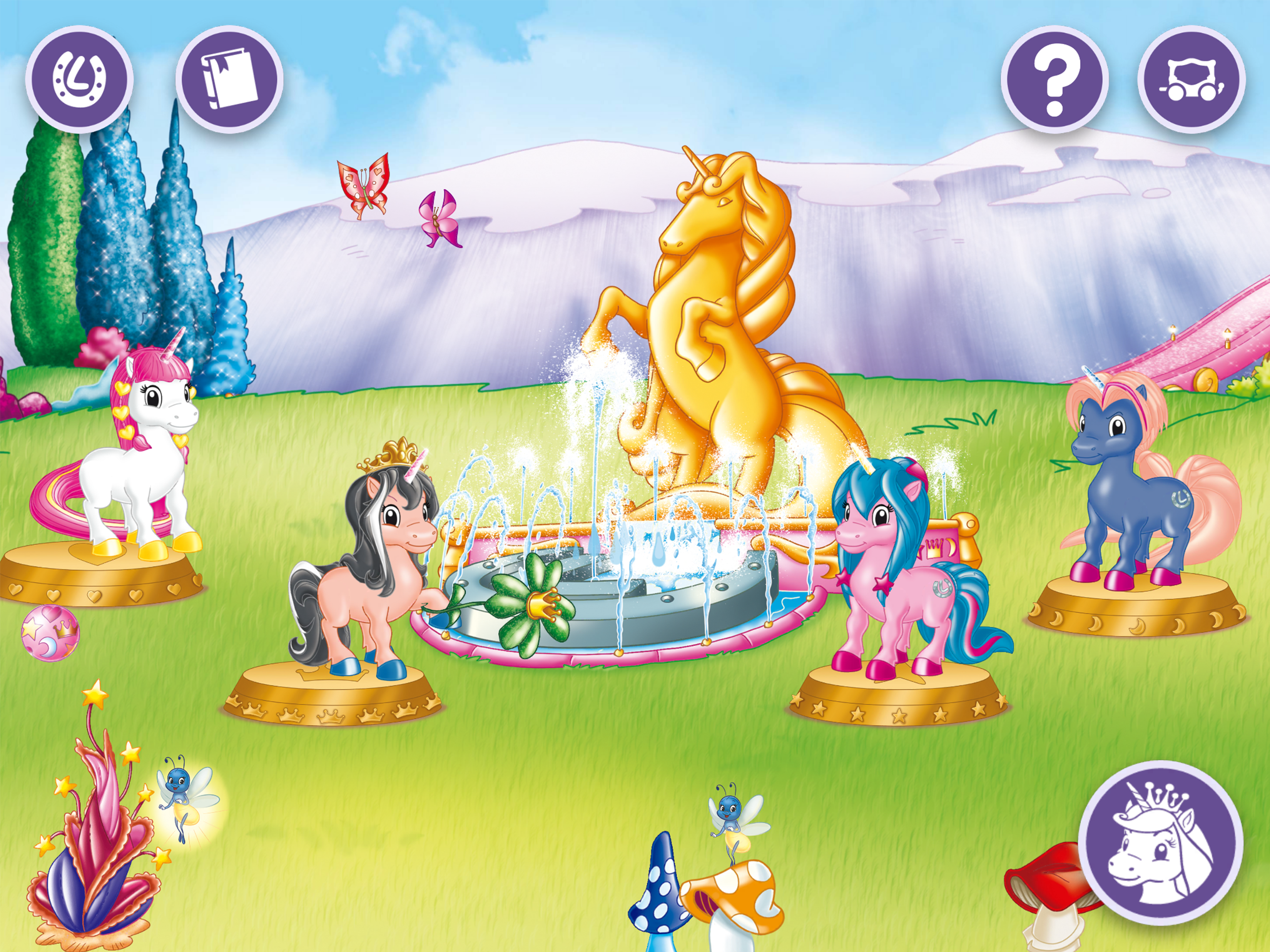 Captura de Tela do Jogo Lissy PONY Magical Adventures