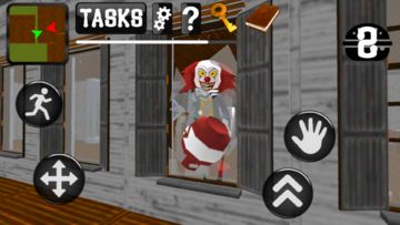 Clown Neighbor Escape Game Screenshot