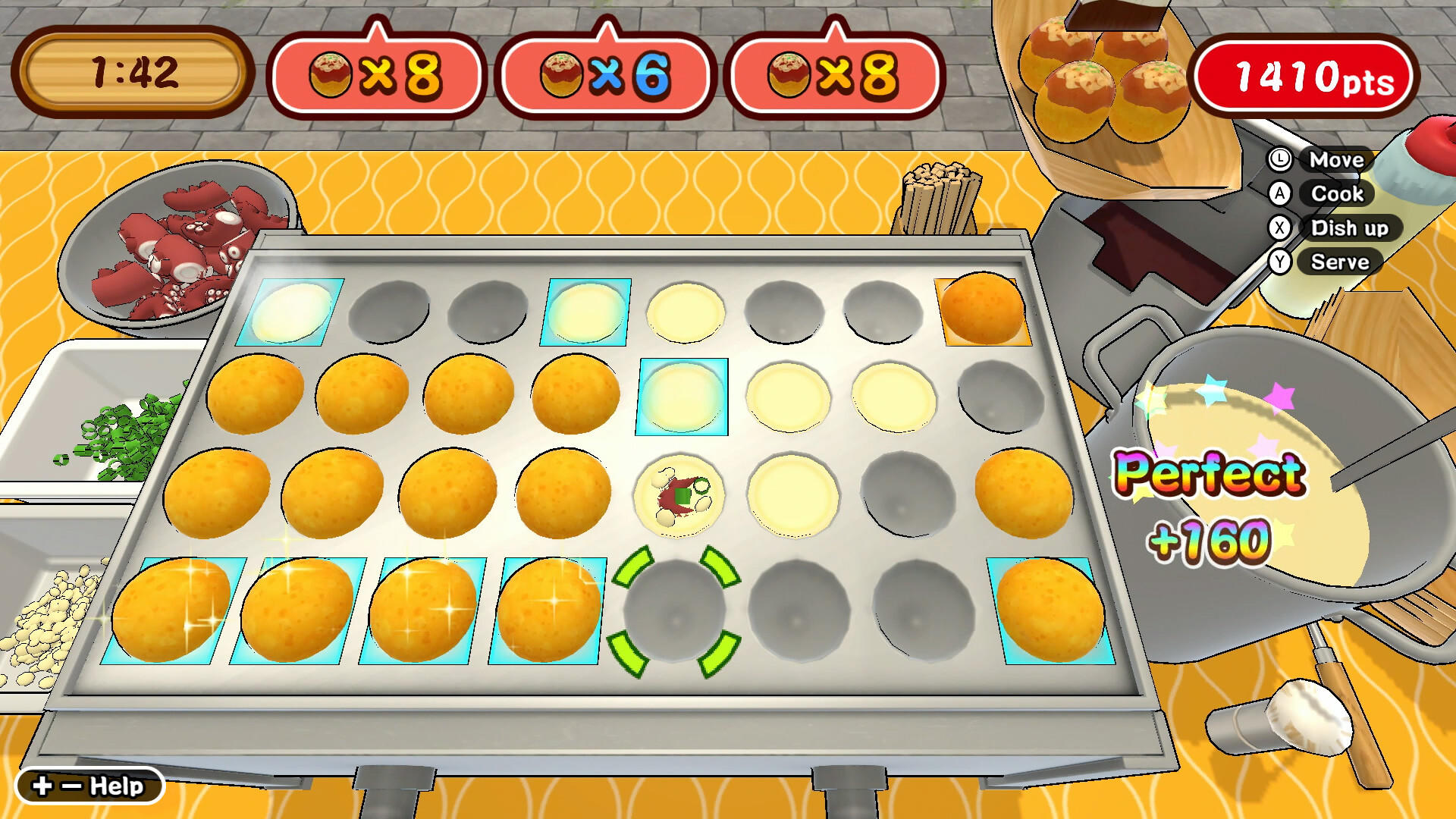 Super Takoyaki Battle Game Screenshot