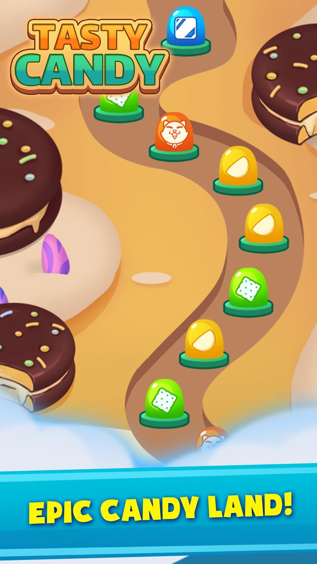Screenshot of Tasty Candy: Match 3 Puzzle Games