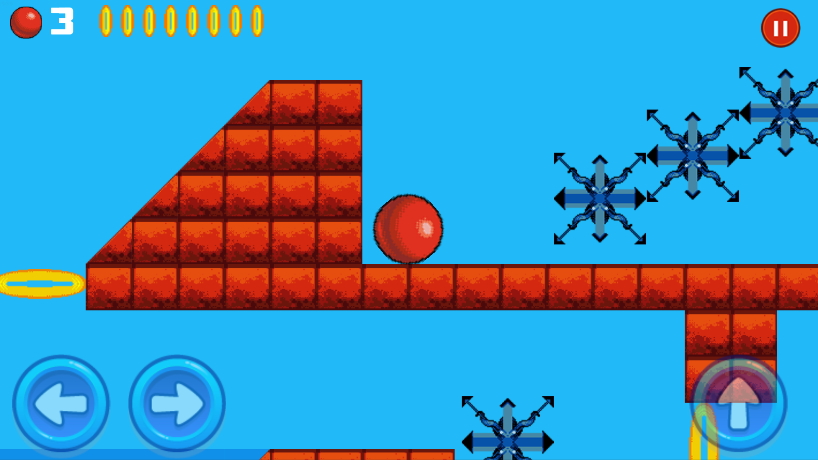 Bounce Classic ゲームのスクリーンショット