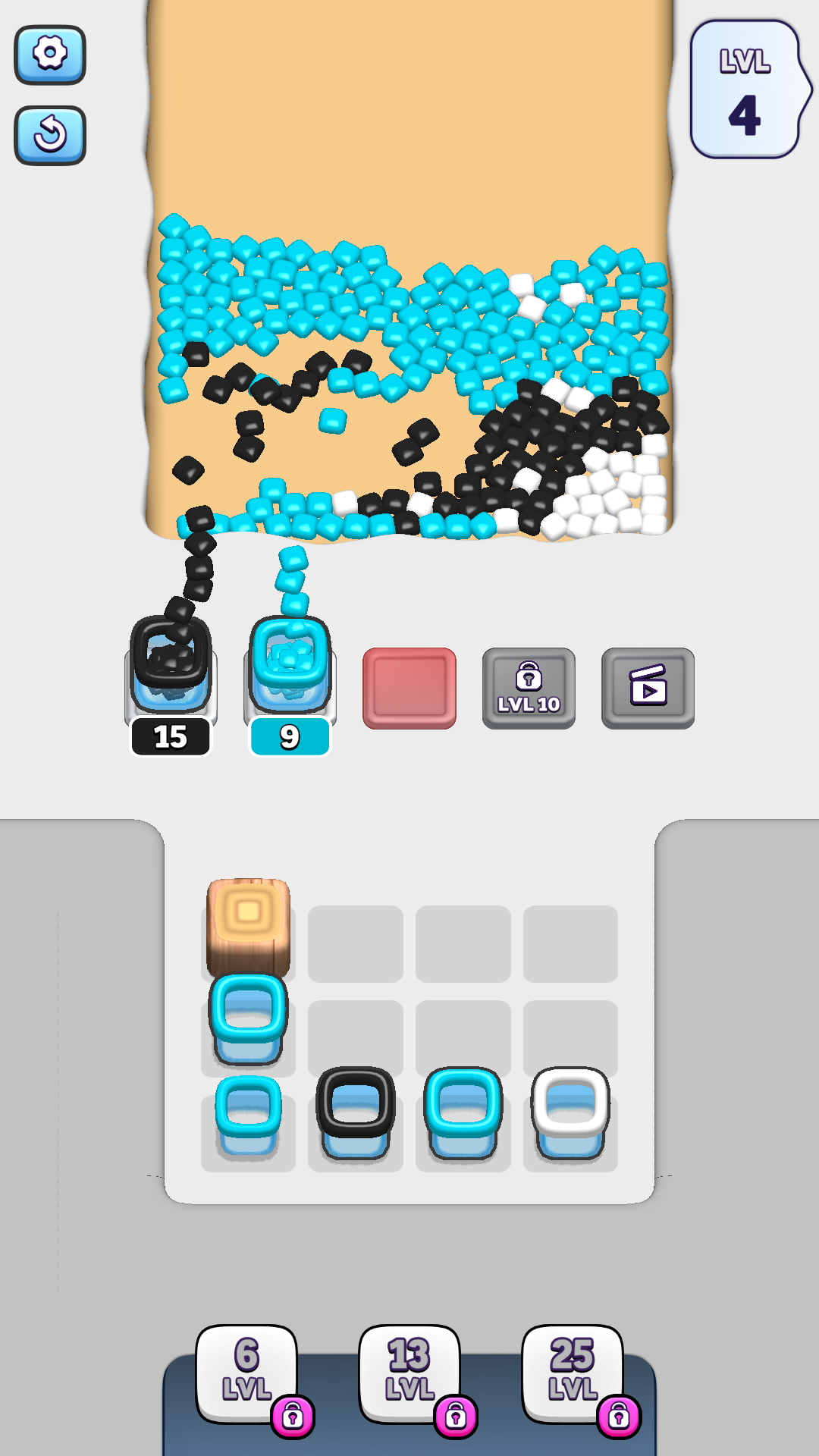 Pixel Sort: Color Sorting Game Game Screenshot