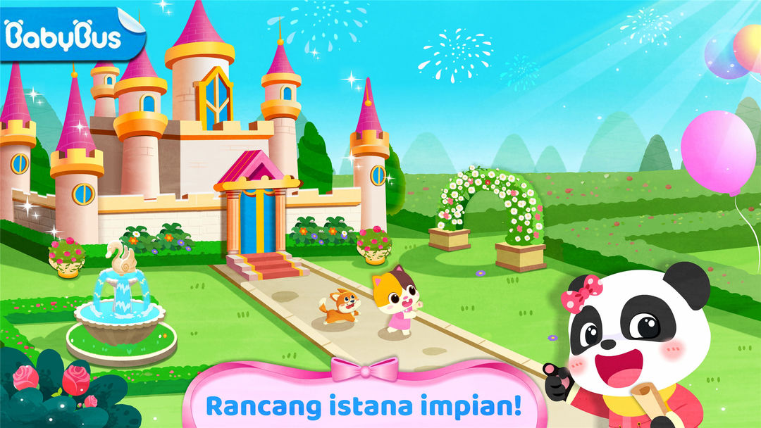 Istana Impian Panda Kecil screenshot game