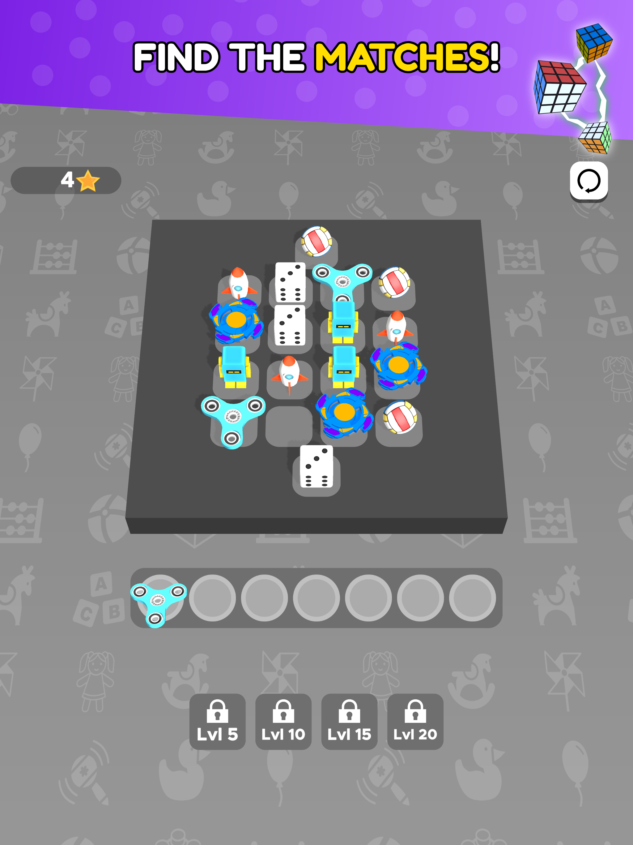 Toys Match 3D - Triple Puzzle Game Screenshot