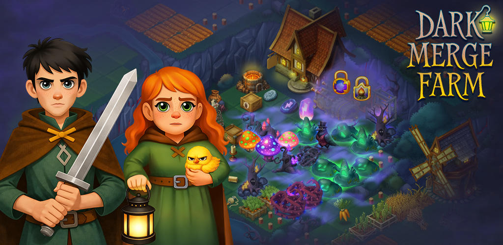Dark Merge Farm screenshot