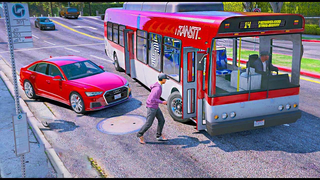 Bus Game Driving Simulator 3d ゲームのスクリーンショット