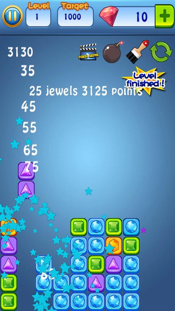 Screenshot of Jewel Blast
