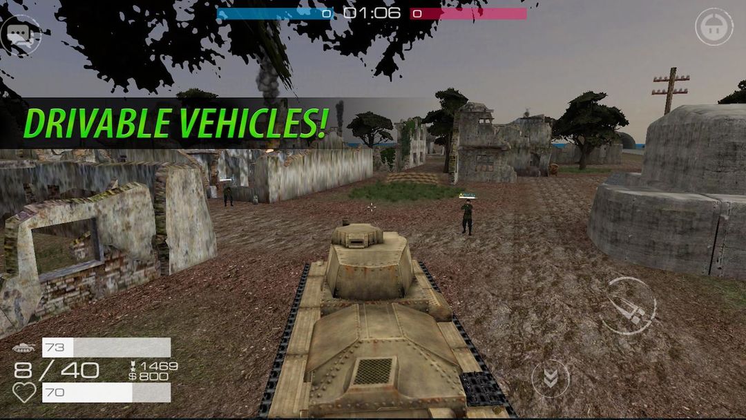 Vanguard Online - Battlefield 게임 스크린 샷