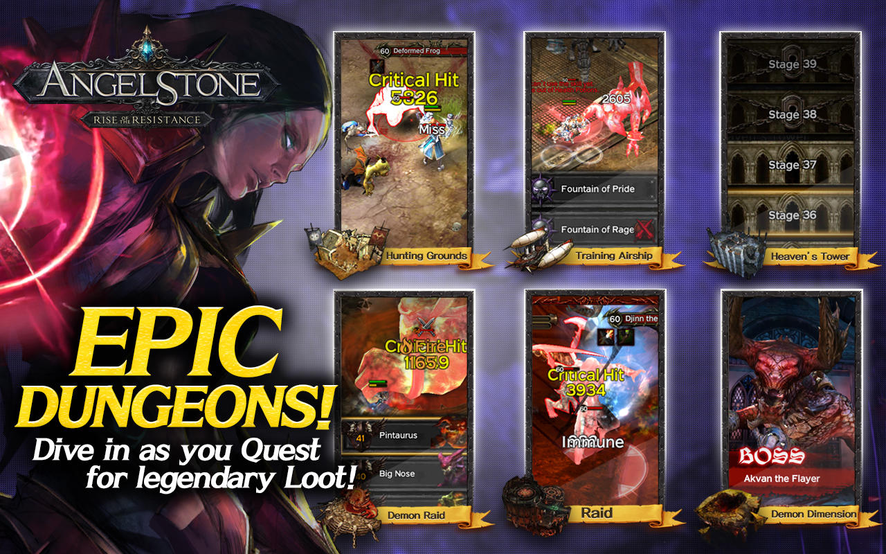 Angel Stone RPG Game Screenshot