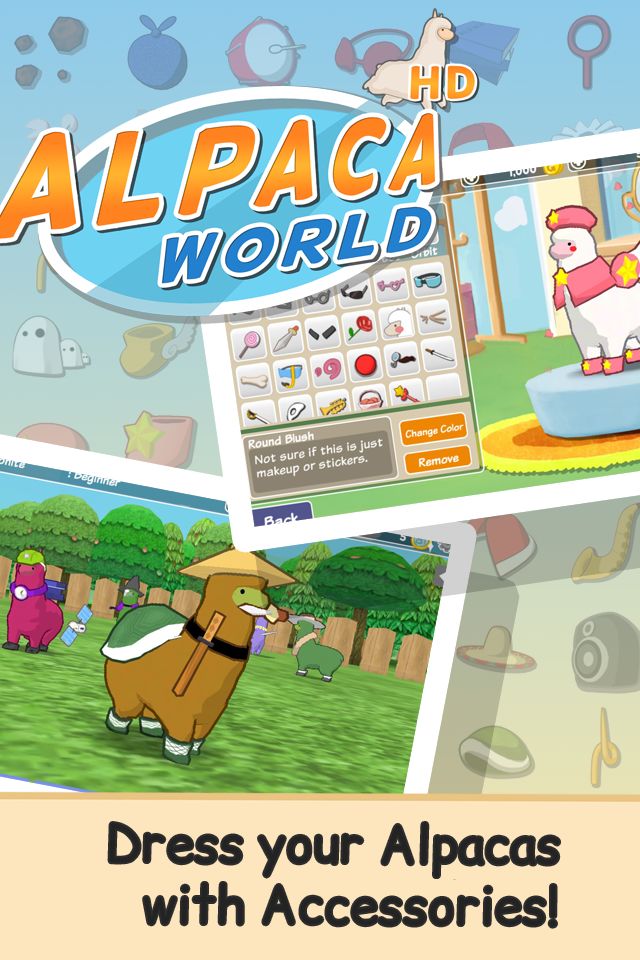 Alpaca World HD+ screenshot game