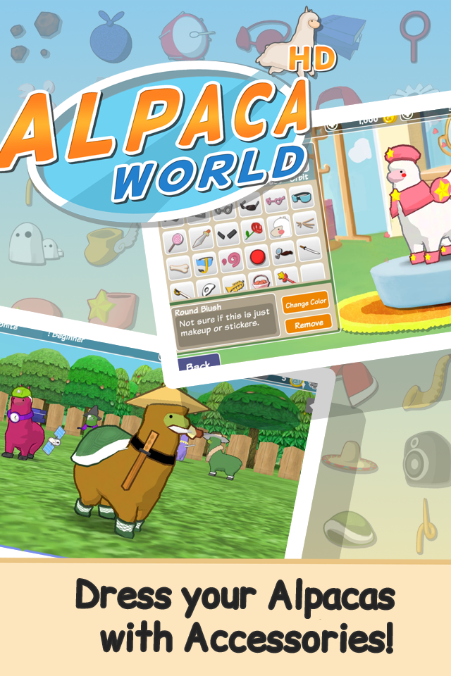 Alpaca World HD+ Game Screenshot