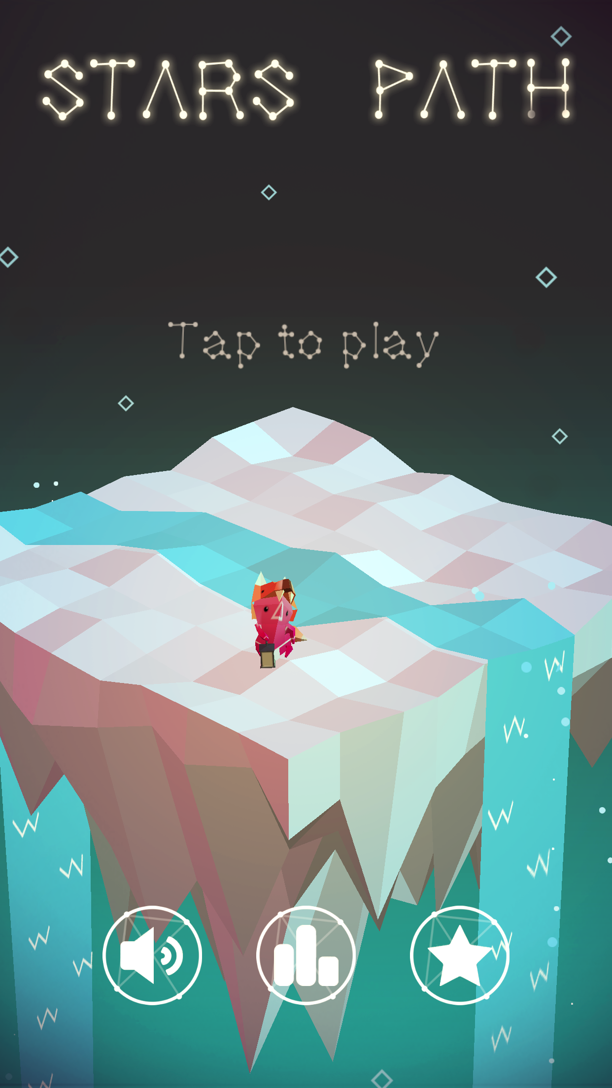 Stars Path Game Screenshot