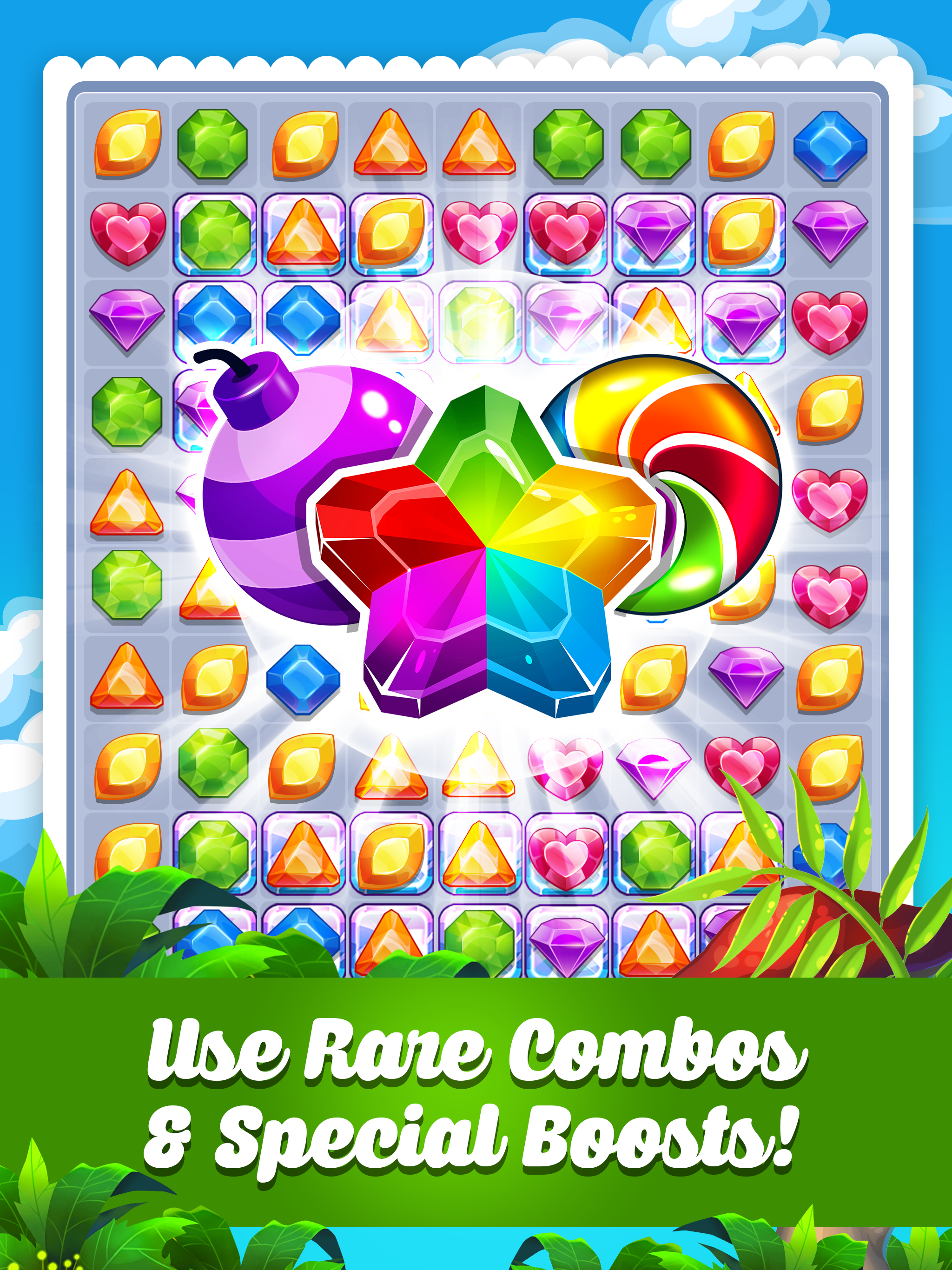 Screenshot 9 of Addictive Gem - Match 3 Games 5.6.1