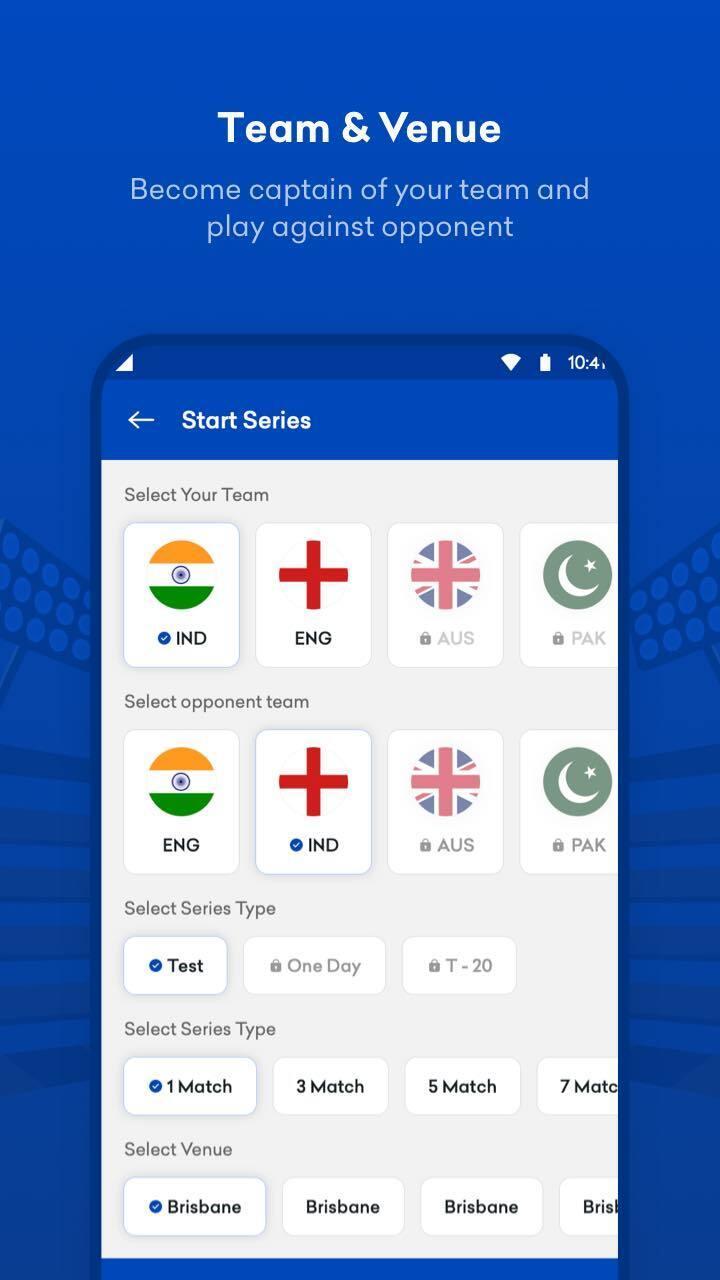 Cricket Masters 2020 - Game of Captain Strategy Game Screenshot