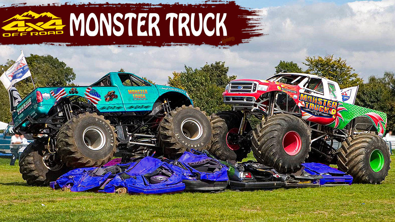 Скриншот игры Monster Truck Games Offroad