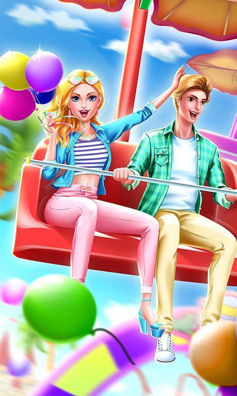 Fashion Doll - Theme Park Date Game Screenshot