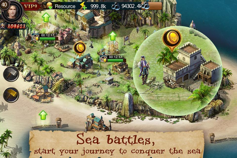 Скриншот игры Age of Voyage - pirate's war