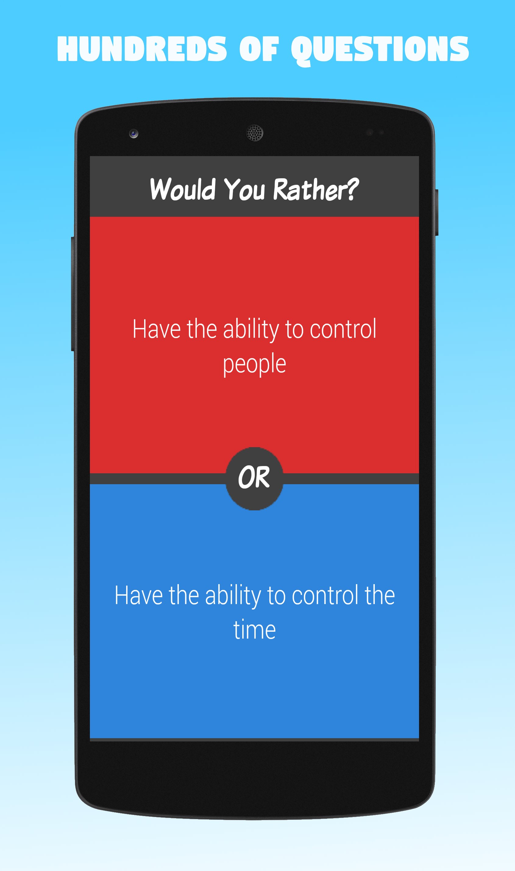 Would You Rather?のキャプチャ