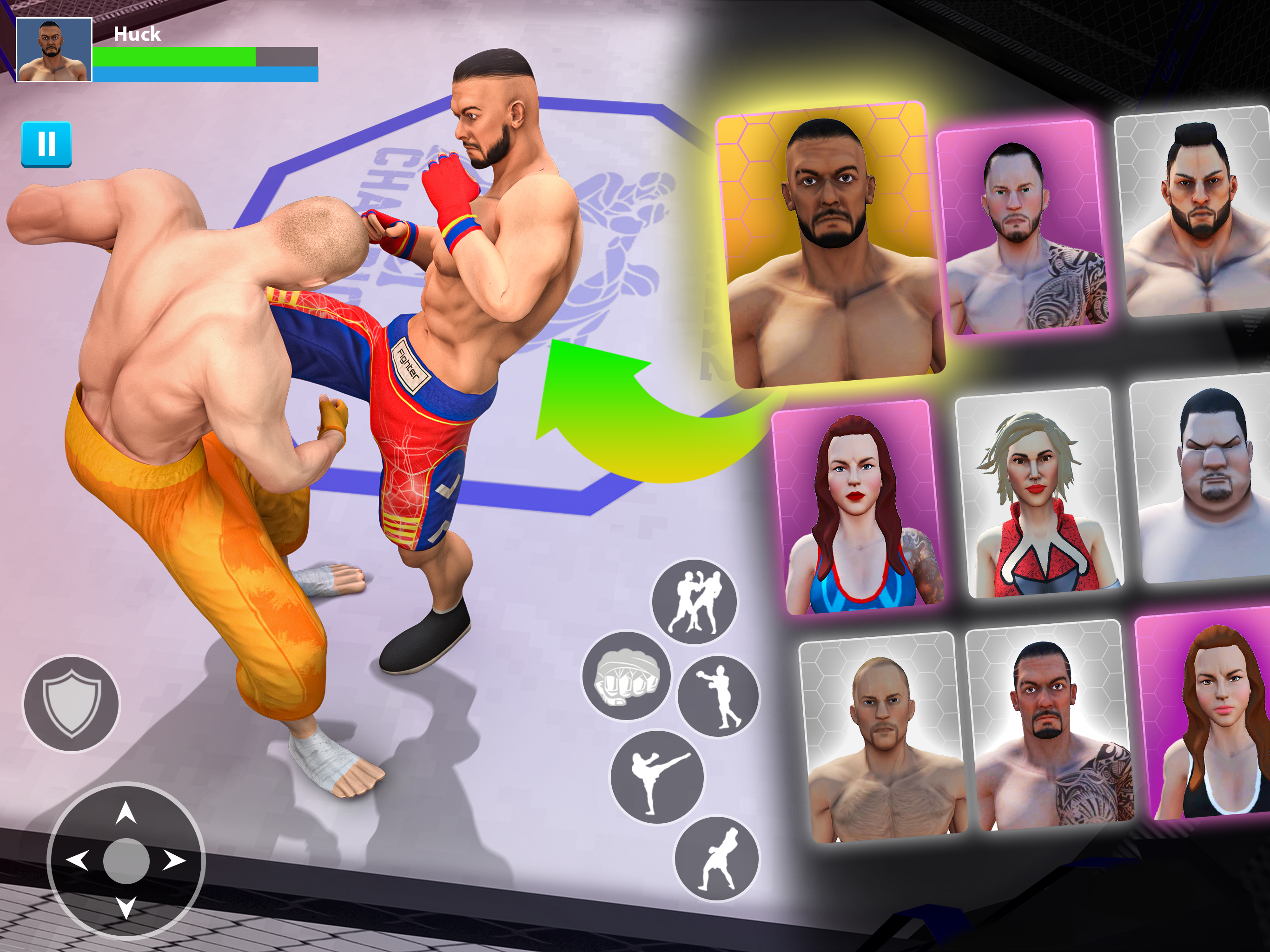 Martial Arts Fight Game Game Screenshot