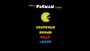 Adeve Pacman Classic Game Screenshot