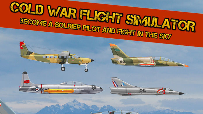 Screenshot of Cold War Flight Simulator