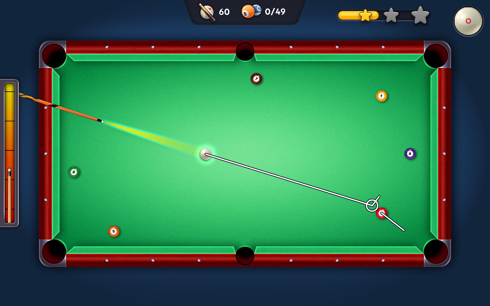 Pool Trickshots Billiard Game Screenshot