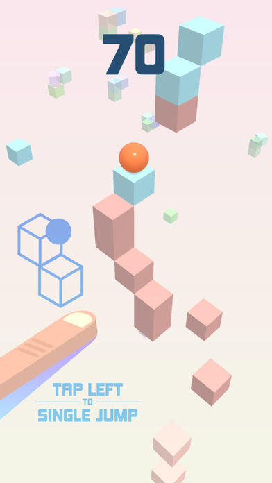 Cube Skip Game Screenshot