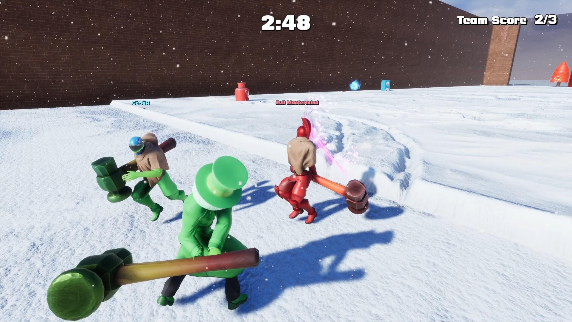 Friendly Snowball 게임 스크린 샷