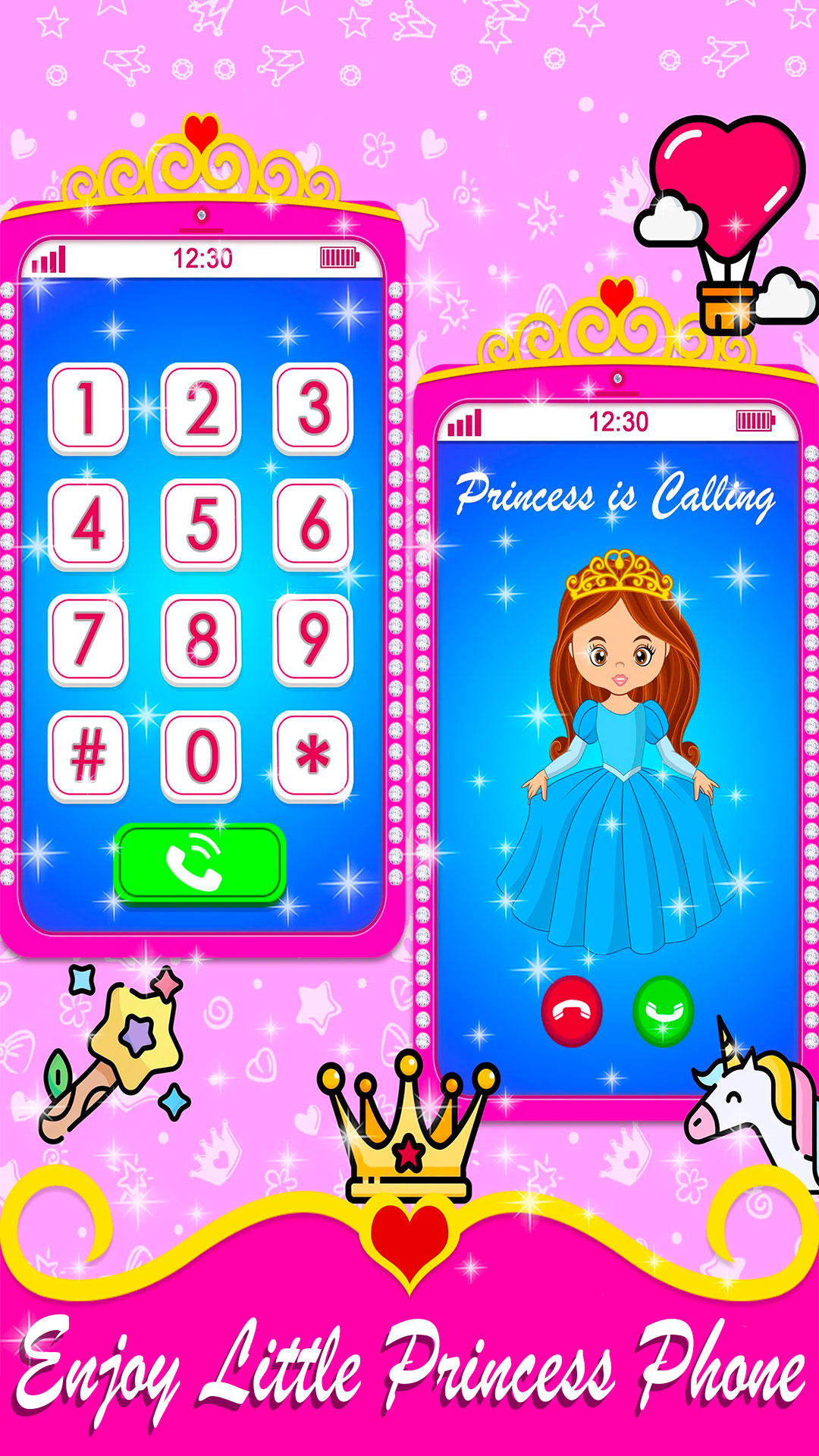 Screenshot 1 of Điện thoại đồ chơi công chúa 28.0