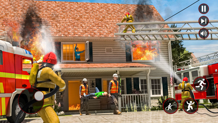 Screenshot 1 of Truk Penyelamat Pemadam Kebakaran: 911 1.0