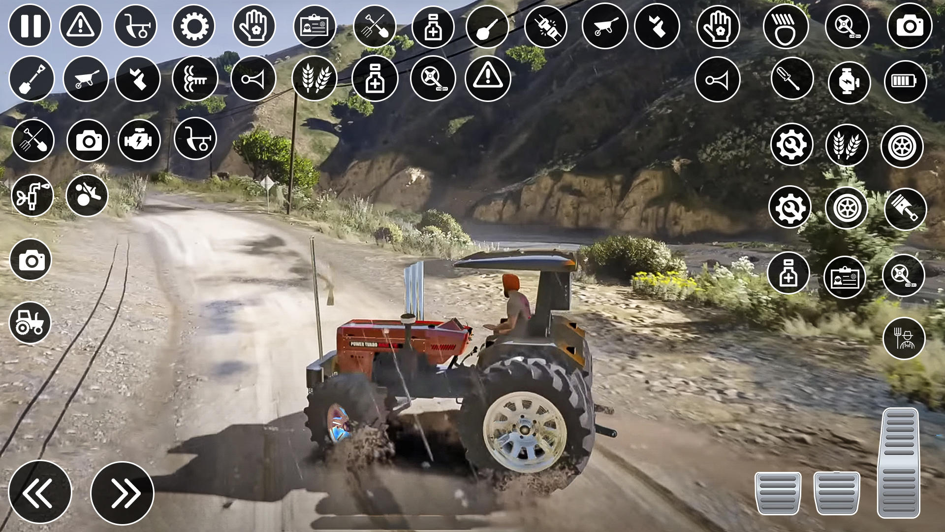 Screenshot 1 of Индийская тракторная игра 3D 0.2