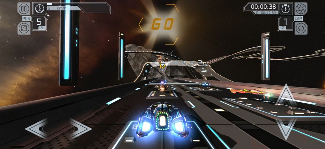 Cosmic Challenge Racing ภาพหน้าจอเกม