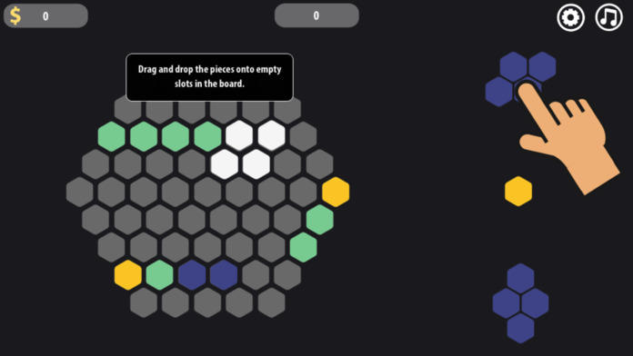 Скриншот игры Hexable