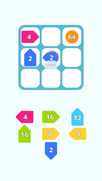 Create Merge 2048 Game Screenshot