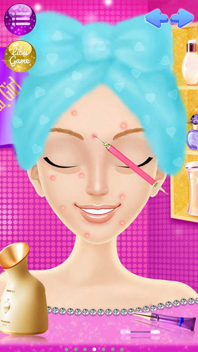 Star Girl Salon™ - Girls Makeup, Dressup and Makeover Games 게임 스크린샷