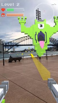 Ghosts 'n Guns AR Game Screenshot