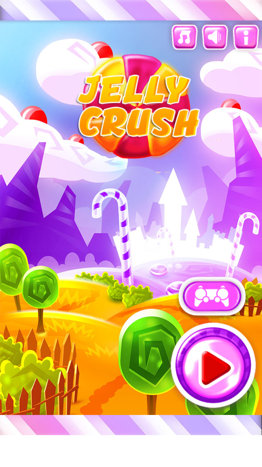 Jelly Crush 2D Game Screenshot