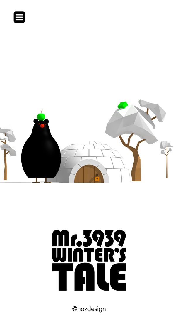 Screenshot of Escape game "Winter's Tale"