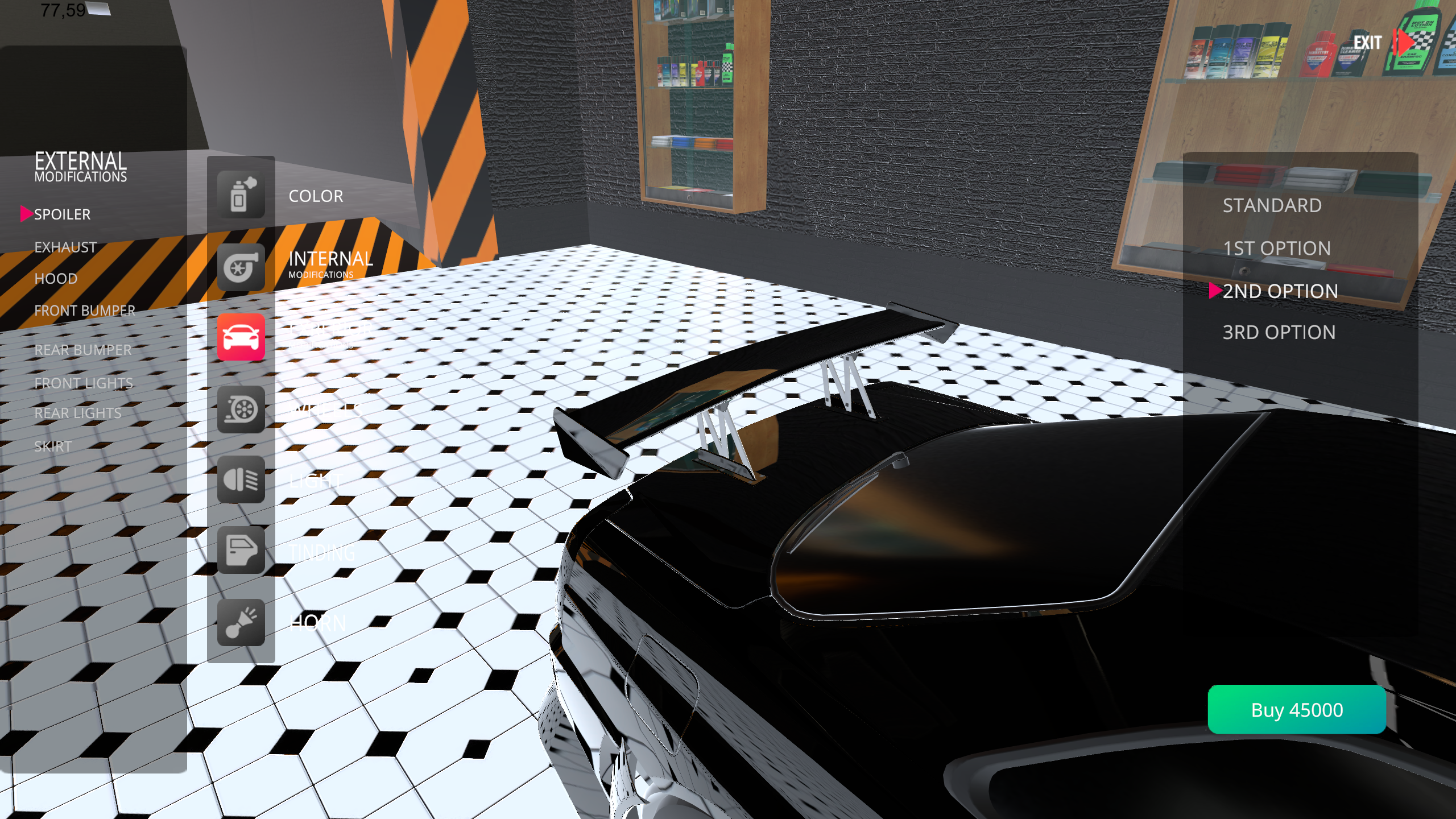 SD Steep Descent Game Screenshot
