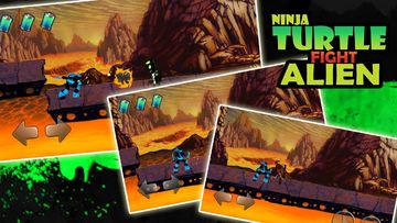 Turtles and Ninja fight Alien Game Screenshot