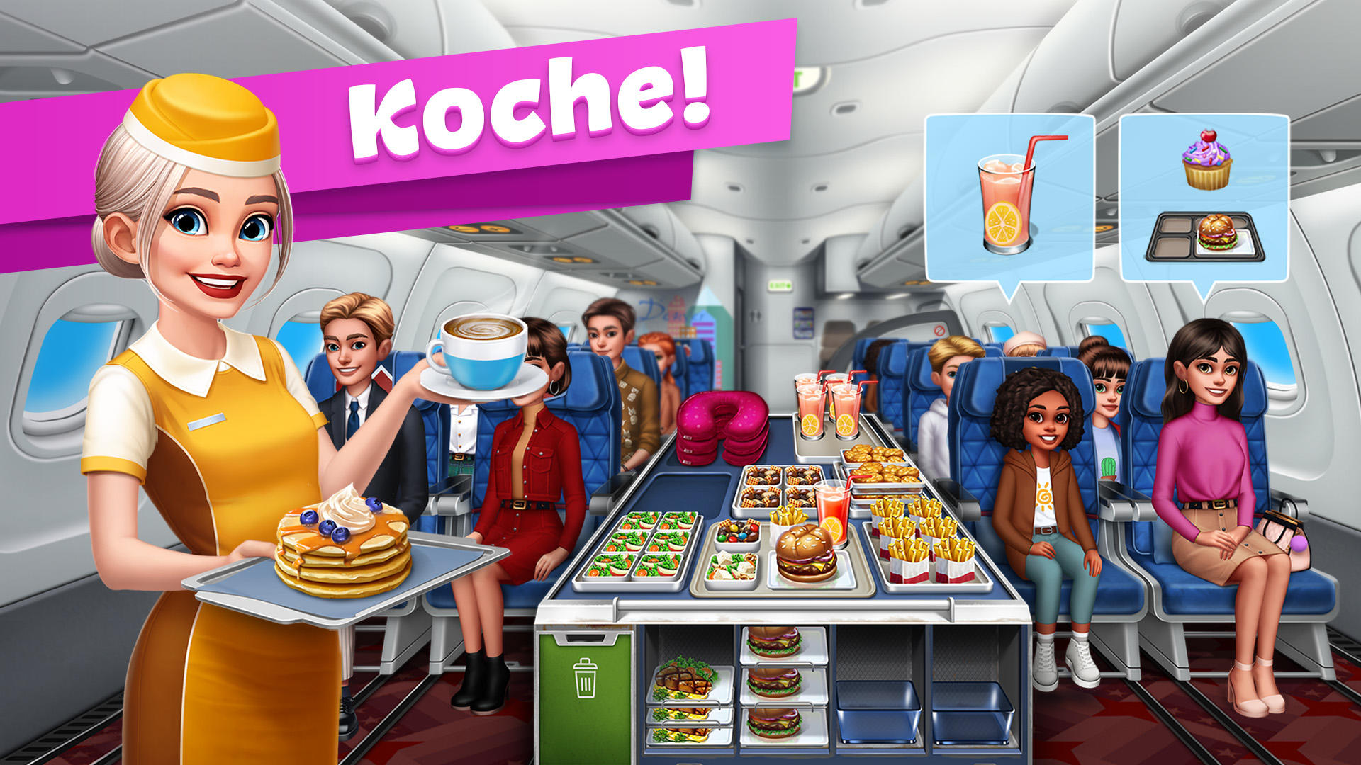 Screenshot 1 of Airplane Chefs: Cooking Game 9.1.1
