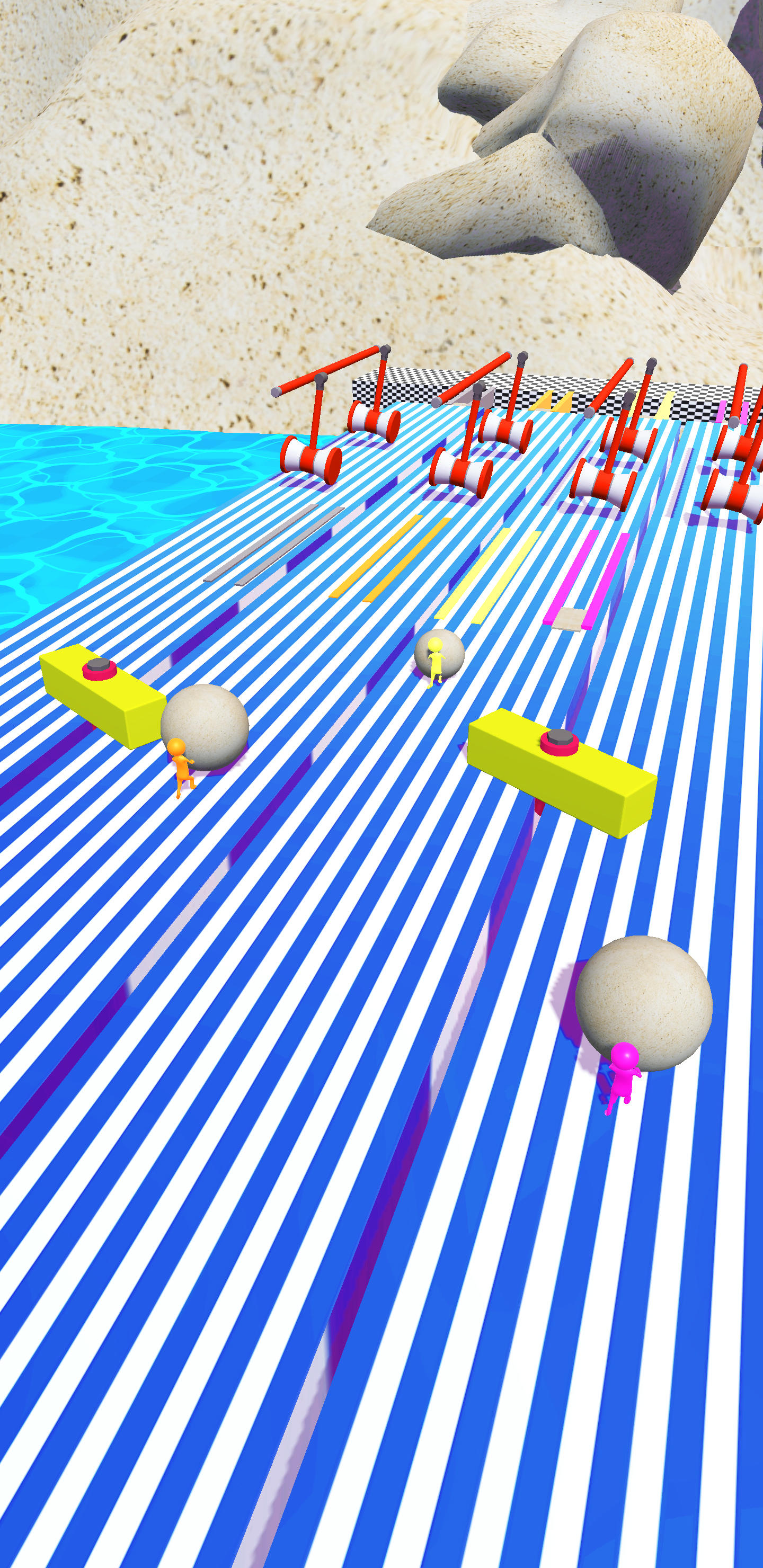 Sand Ball Run Race.io Game Game Screenshot