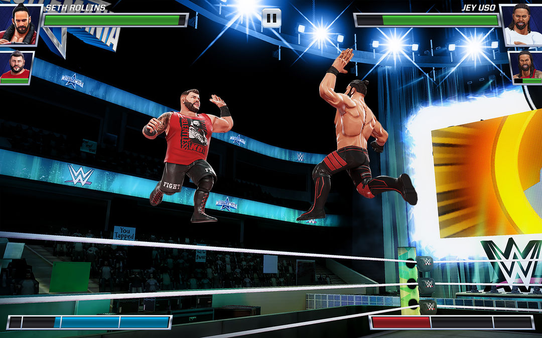 WWE Mayhem ภาพหน้าจอเกม