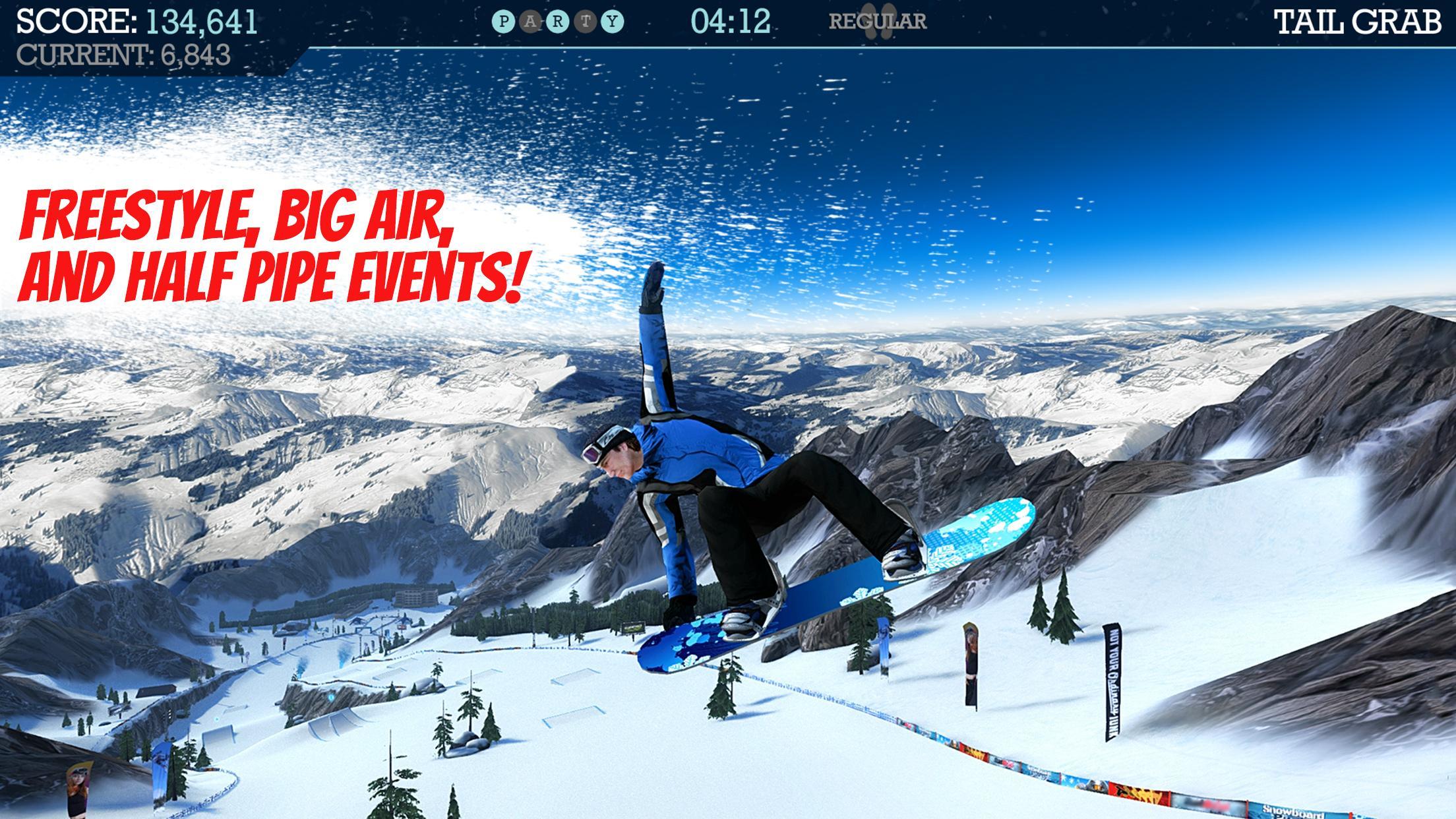 Snowboard Party Game Screenshot